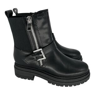 Aqua College Waterproof Moto boots black - 6.5